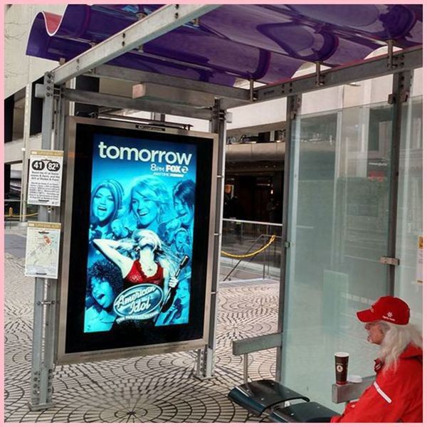 Bus Station Outdoor Lcd Display Panel
