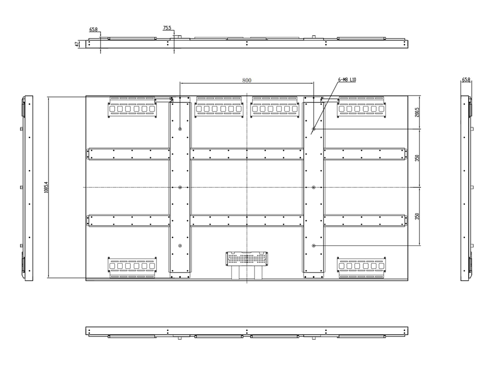 LD750EQD-FLM1 Sunlight Readable Outdoor Lcd Panel