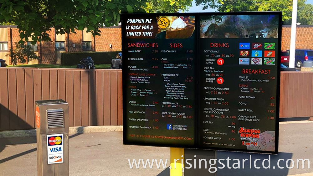 daylight 2000 nits lcd display