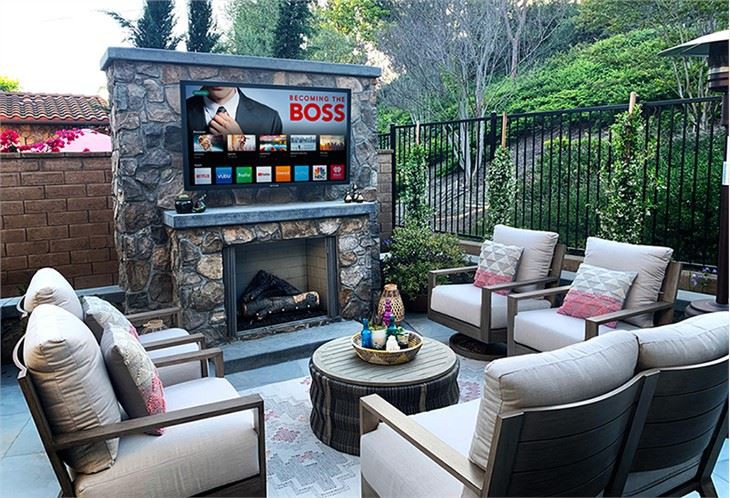 Outdoor TV Brightness 2500 Nits
