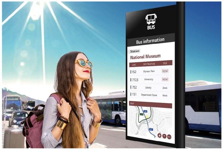 55inch outdoor information screen