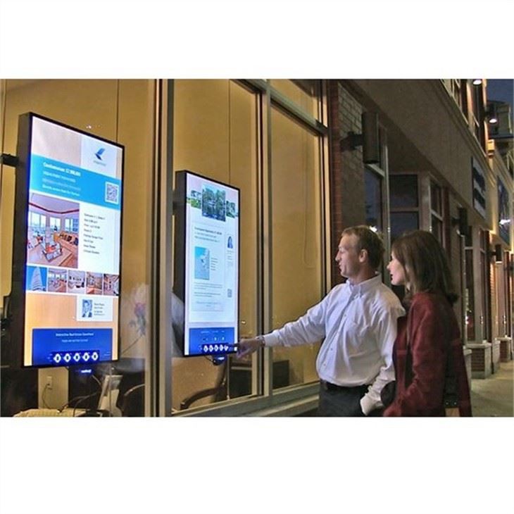 75inch Digital Signage Window Facing Display